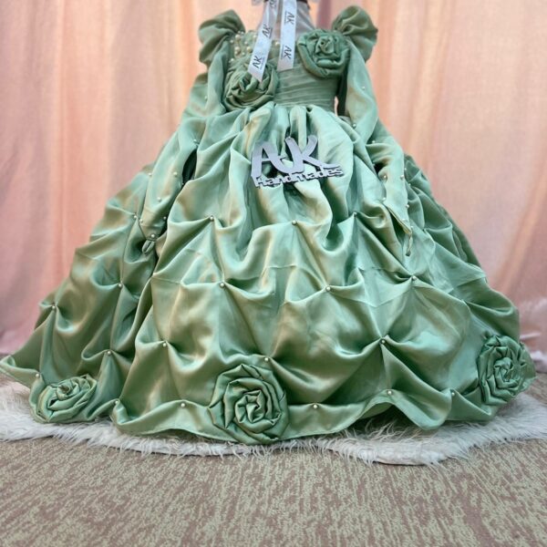 Barbie Gown Green