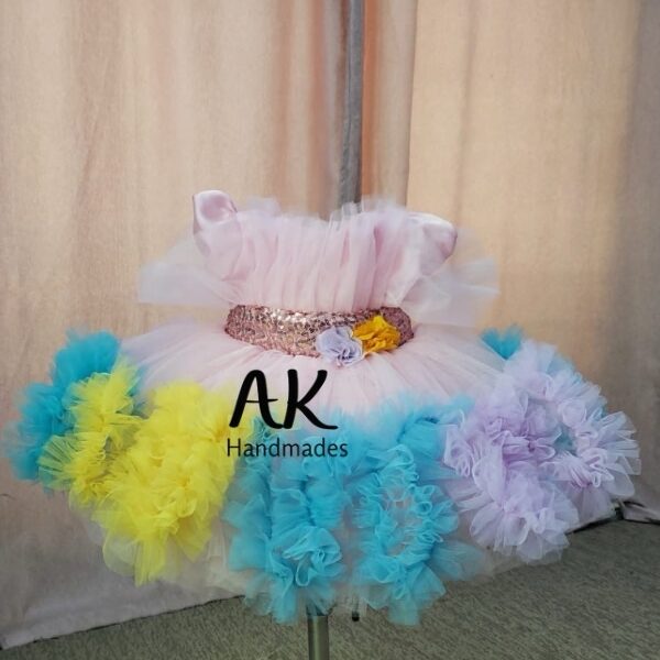 Unicorn Multi Zigzag Tutu