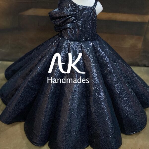 Panel Gown Baby Pink Dress