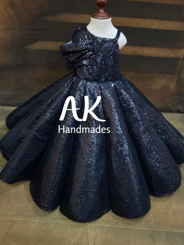 Panel Gown Baby Pink Dress